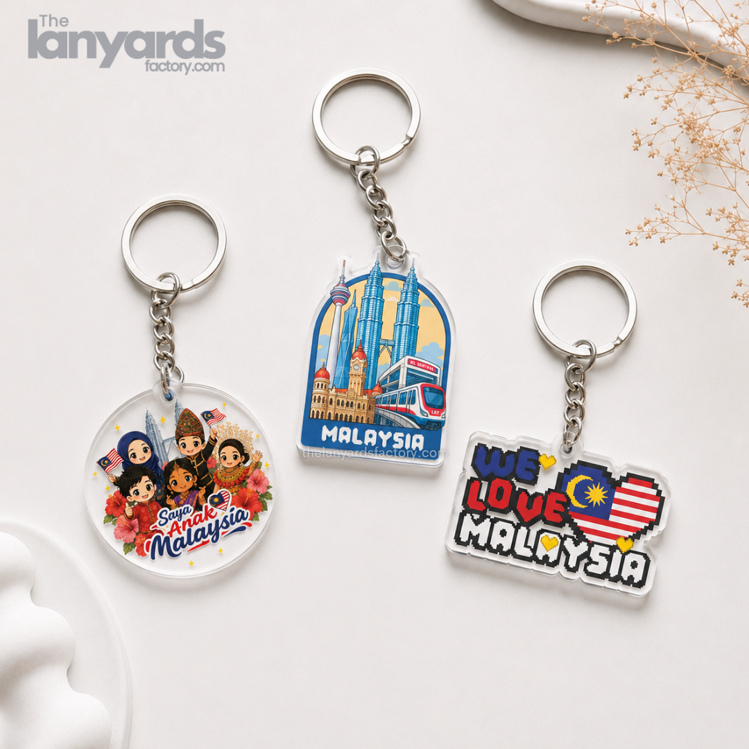 Merdeka Acrylic Keychain