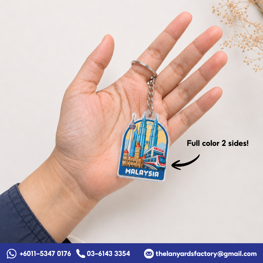 Merdeka Acrylic Keychain