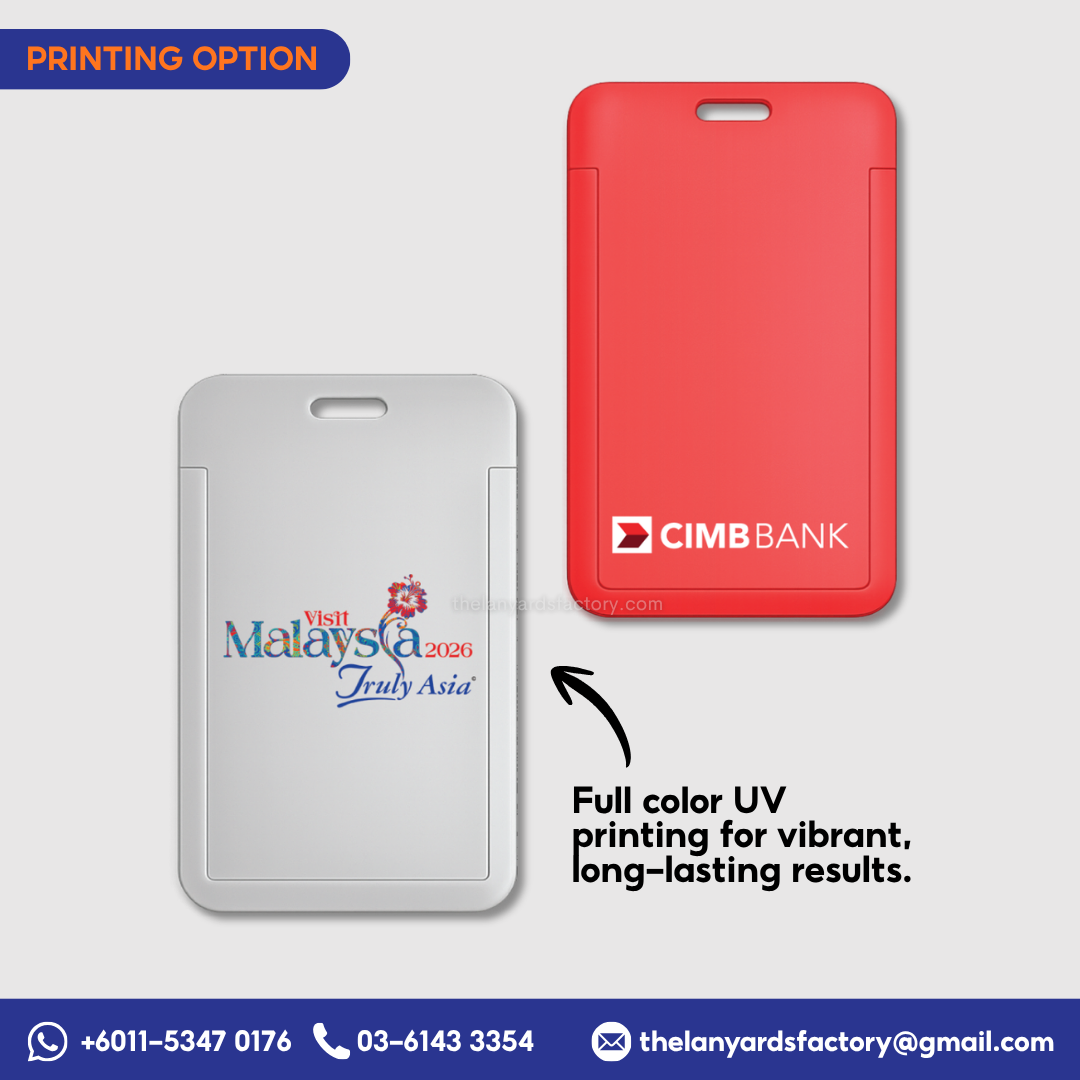 Hard Plastic Case ID Card Holder