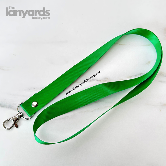20mm Nylon Lanyard Green (Ready Made)