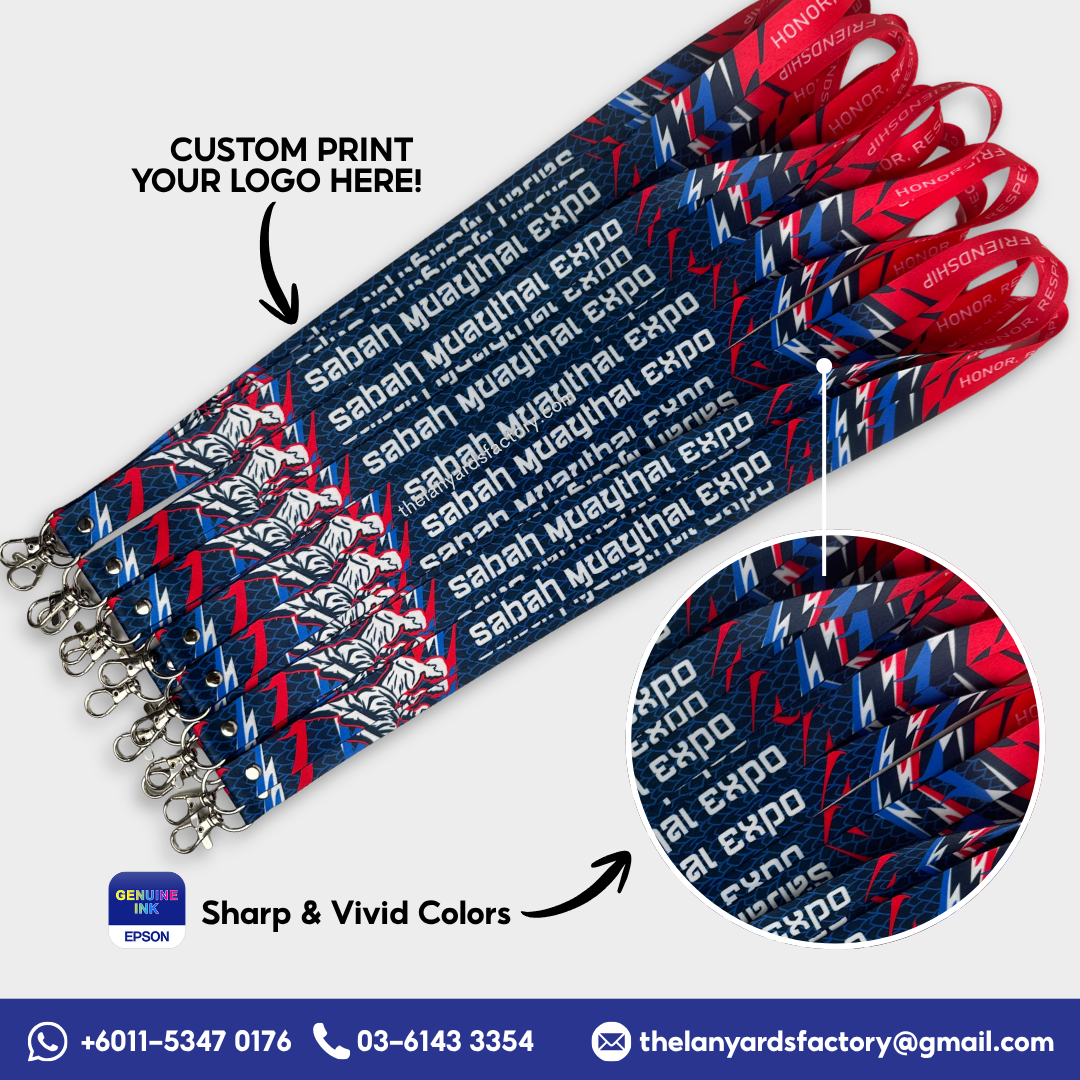 20mm Custom Lanyards with Hook