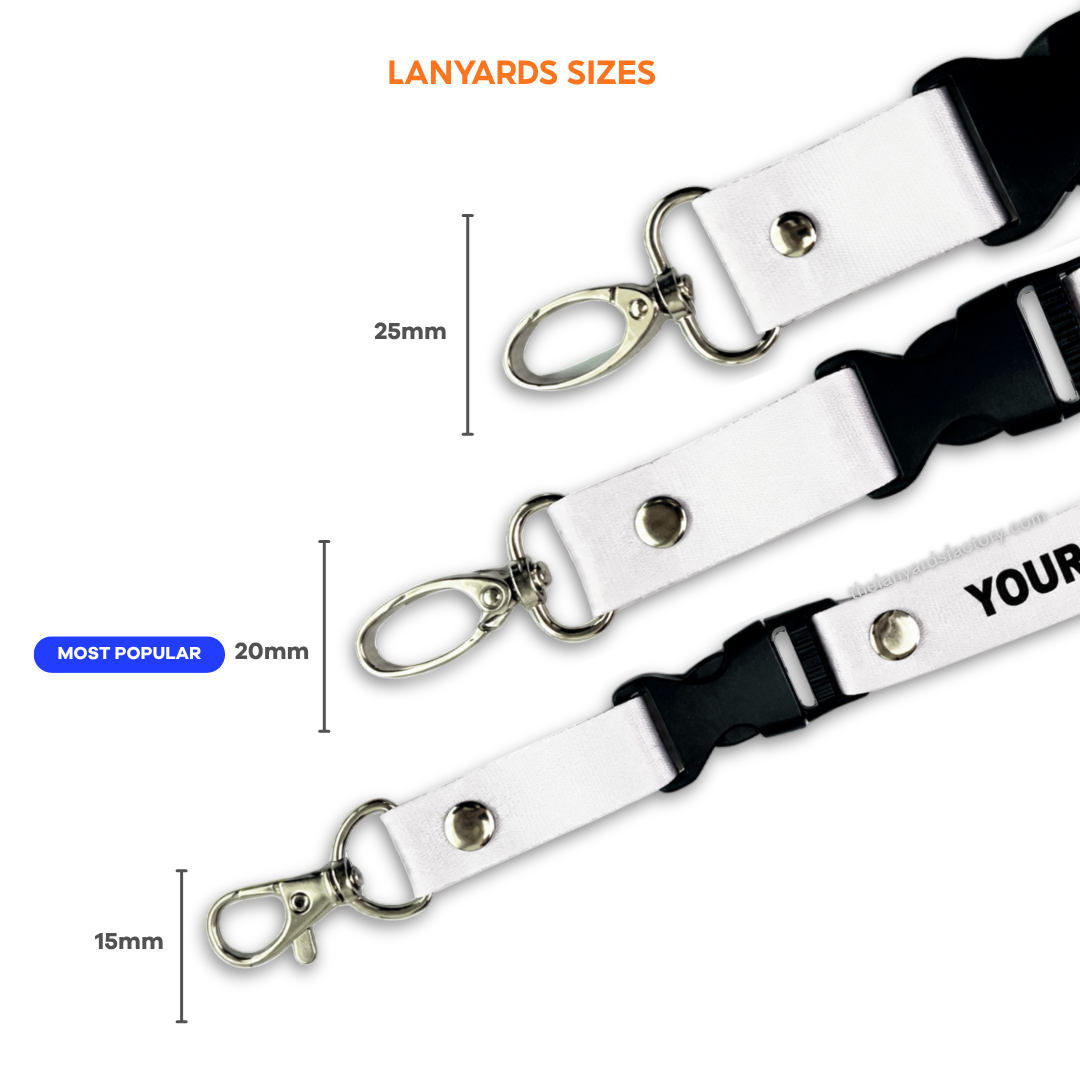 20mm Custom Lanyards with Hook