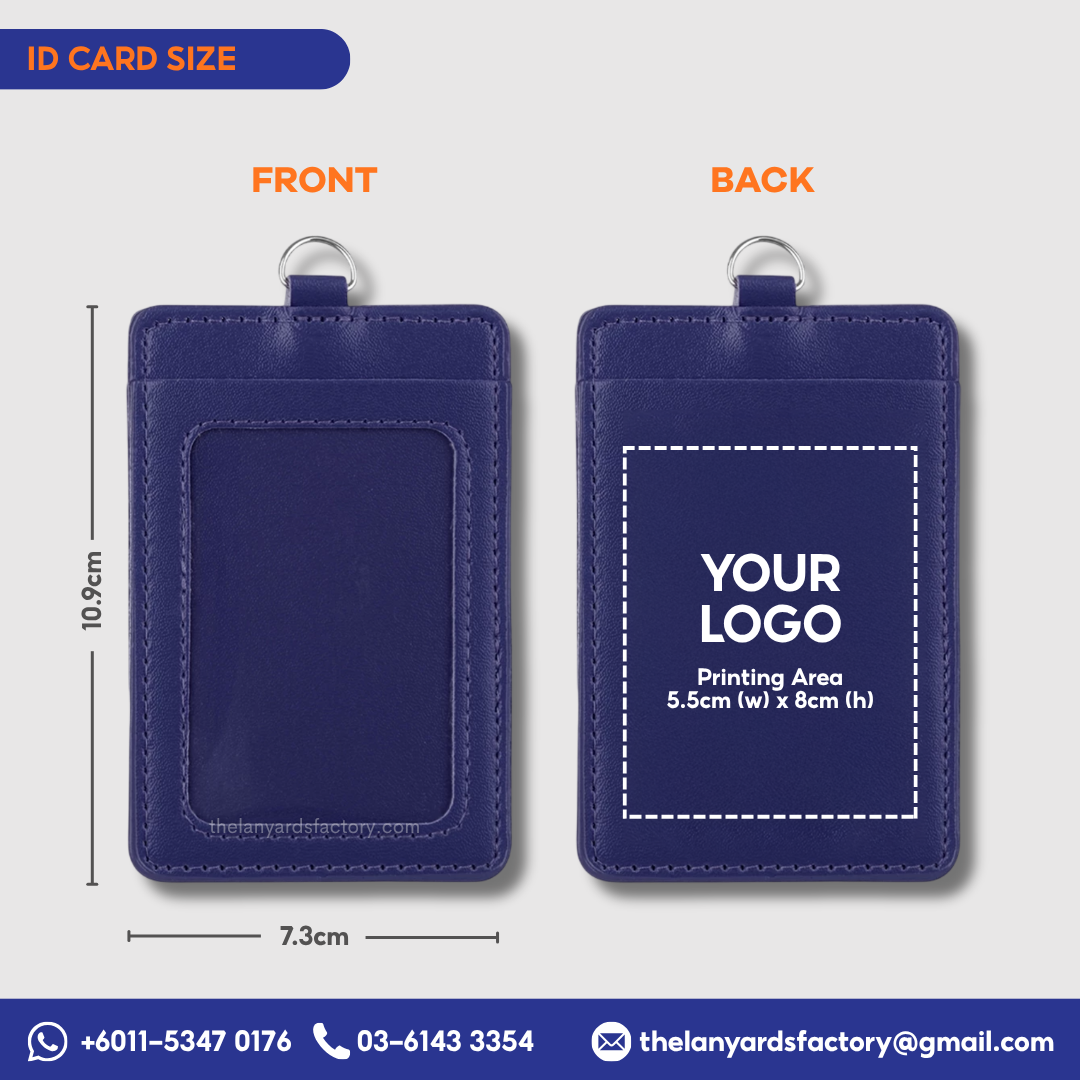 PU Leather ID Card Holder